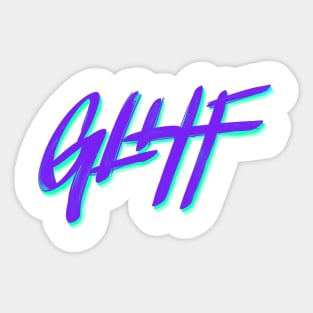 GLHF 90s Edition Sticker